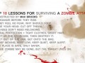 W razie ataku zombie