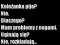 Koleżanka pije