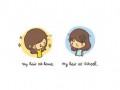 My hair