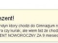 Prezent noworoczny
