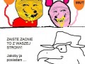 Człowiek cietrzew i puchałke z prosiałke