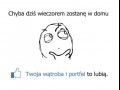 Zostaję dziś wieczorem w domu