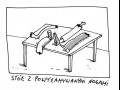 Stół z powyłamywanymi nogami