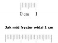1cm wg fryzjera