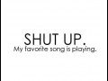 My favourite song