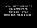 Może pani podać męża?