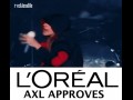Axl w reklamie loreal