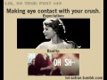 Eye contact
