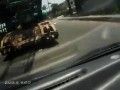 Samochód nadział się na żurawia
