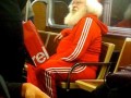 Mikołaj trenuje przed świętami
