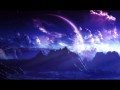 Tapeta - Fioletowe chmury nad nieznaną planetą