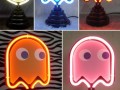 Neony z PacMan-a