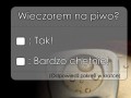 Wieczorem piwko