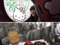 Hello kitty plane