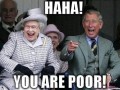 You are poor