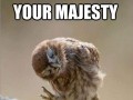 Your majesty