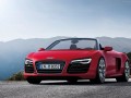 Tapety na Pulpit - Czerwone Audi R Spyder Cabrio
