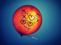 Tapety na Pulpit - Balon Tic Tac Toe