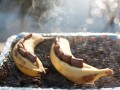 Grilowane banany z czekolada