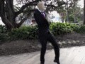 Slender style gangam man
