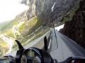 Zjazd na norweskiej drodze