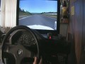Symulator wyścigowy wykonany z części od BMW
