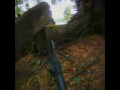 Paintball - widok z celownika umieszczonego na broni