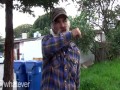 Zabawny talent bezdomnego