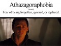 Athazagoraphobia