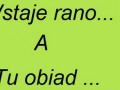 Wstaje rano