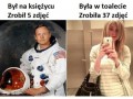 Zawstydziła astronautę...