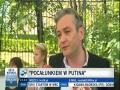 Protest przed ambasadą Rosji