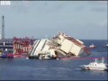 Timelapse z podnoszenia Costy Concordii