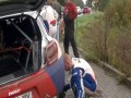 Rajd Polski 2013 Robert Kubica poucza kibicow