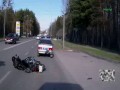 Motocyklem w policje