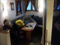 Oglądanie TV podczas sztormu