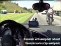 Onboard - Audi R8 VS Kawasaki Ninja ZX10R