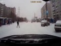 Potrącona - a idzie dalej jakby nigdy nic