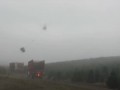 Wyrywanie drzew helikopterem