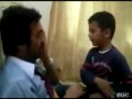 Arabska zabawa ojca z synem
