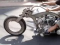Motocykl z kołami bez osi