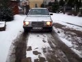 Mercedes oklejony folią typu chrom