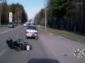 Podwójny pech motocyklisty +18