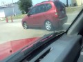 Płonąca opona