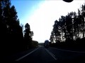 Kobieta za kierownicą o mały włos od wypadku