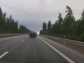 Pijany Szwed Roztrzaskał się o tira na autostradzie