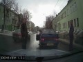Aktorzy na drogach w Rosji