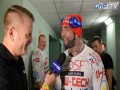Różalski udziela wywiadu im Inglisz