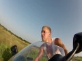 250 km/h bez kasku na motocyklu