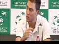 Janowicz - konferencja prasowa po Davis Cup